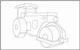 Coloring Roller Road Vehicles Tracing Pages Mathworksheets4kids sketch template