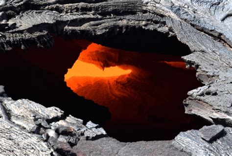 lava tubes