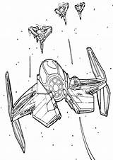 Spaceship Coloring Pages Coloringway sketch template