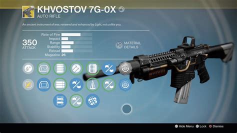 destiny  exotic weapons left    released  destiny