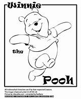 Pooh Winnie Artworks Coloring sketch template