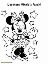 Minnie Coloring Mouse Bow Pages Printable Eye Online Sheets Patch Colouring Toons Pintar Para Book Kids Getcolorings Birthday Colorir Visitar sketch template