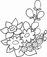 Fiori Primavera Stampare Mimosa Vari Floreale Floreali Ricamo Scaricare Piante Pagine Modelli sketch template