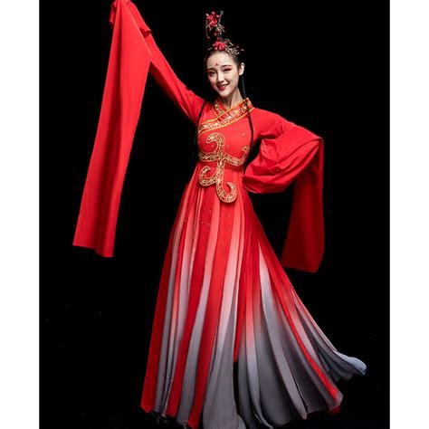 Women S Hanfu Chinese Folk Dance Dress Princess Cosplay Dress Ancient