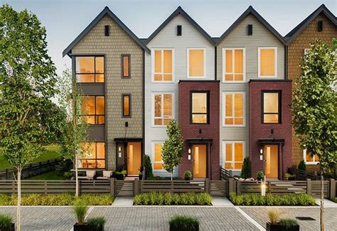 modern townhomes architecture design     townhouse exterior townhouse