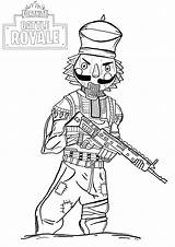 Fortnite Battle Coloring Royale Pages Kids Crackshot Drawing Seasons Legendary Suit Outfit Holiday December Winter January During Available Red Crazed sketch template