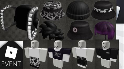 leaked  roblox items hats hairs clothes backpacks