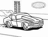 Racing Car Nhra Color Kids Door Downloadable sketch template