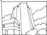 Towers Twin Pages Coloring Template Drawing sketch template