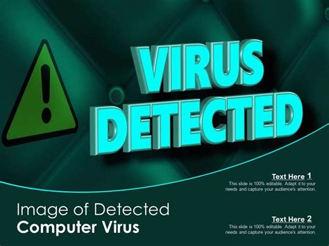 image  detected computer virus  graphics  powerpoint