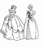 Coloring Pages Princess Print Disney Gianfreda Princesses sketch template
