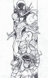 Spiderman Deviantart Joeyvazquez Marvel Baddies Choose Board Final Twoanimators Joe sketch template