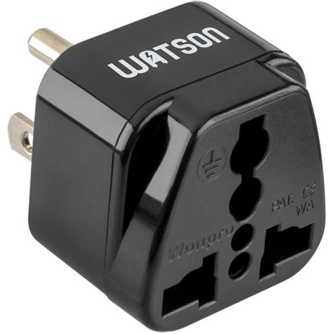 watson  prong europe   prong usa power adapter plug