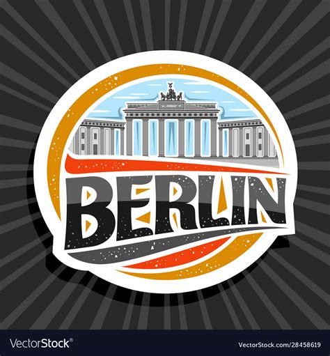 logo  berlin royalty  vector image vectorstock