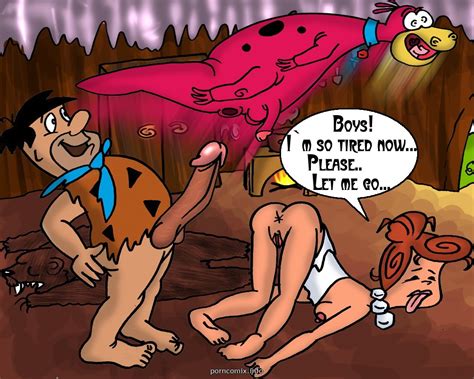 flintstones in cave orgy comic porn