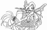 Winx Harmonix Coloring Pages Club Bloomix Coloriage Getcolorings Tecna Pa sketch template