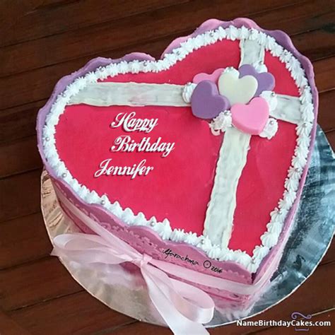 happy birthday jennifer cakes cards wishes happy birthday cakes
