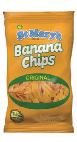 st marys banana chips  oz  pack