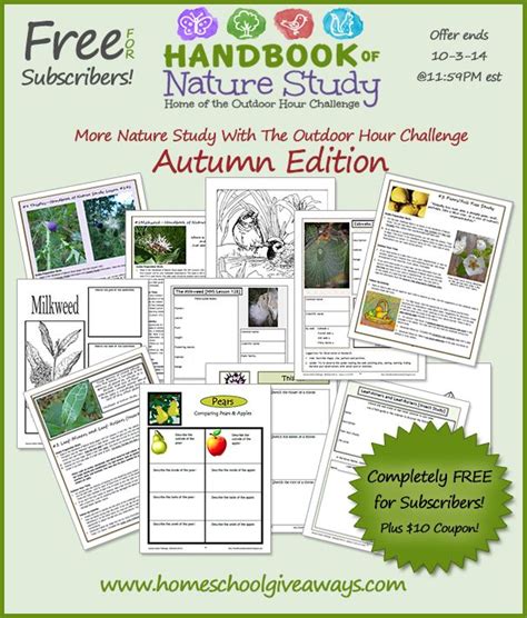 nature study pack outdoor challenges