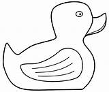 Duck Coloring Rubber Pages Ducks Ducky Kids Clipart Bestcoloringpagesforkids Choose Board Popular sketch template