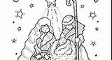 Coloring Pages Christmas Lds Nativity Printable Getcolorings sketch template