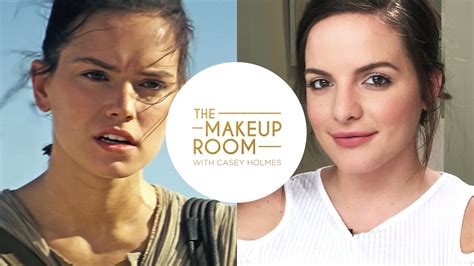 The Makeup Room With Casey Holmes Get Rey S Look From Star Wars The