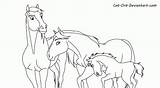 Coloring Spirit Pages Cimarron Stallion Horse Rain Lineart Family Drawing Ingenuity Disney Quality High Popular Print Colouring Coloringhome Choose Board sketch template
