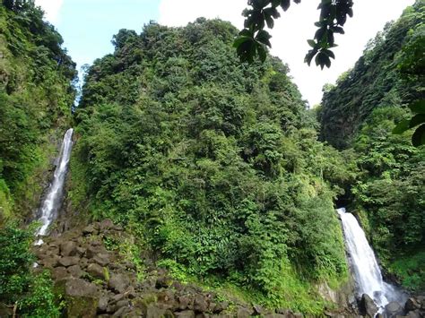 the 5 most beautiful waterfalls in dominica including trafalgar falls