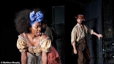 controversial slave play opens on broadway to mixed reviews daily