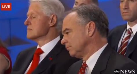 Trump Pushes Video Of Bill Clinton Dozing During Wife S Speech Rallypoint