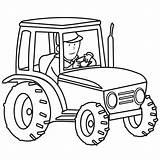 Rolnik Traktorze Traktory Kolorowanki Kolorowanka Druku Traktor Tiller Illustrations Drukowania Planetadziecka Icon sketch template