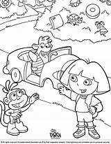 Coloring Dora Explorer Sheet Pages Coloringlibrary Book Library Himself Gives Express Child Amazing Way Also If Many Find sketch template