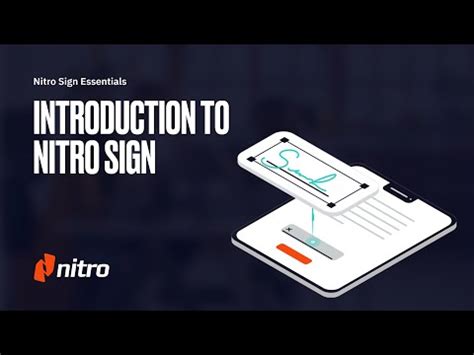 nitro sign overview youtube