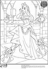 Coloring Aurora Princess Pages Disney Sleeping Wedding Beauty Printable Baby Colouring Sheets Belle Cinderella Non Fairy Color Kids Colors Board sketch template
