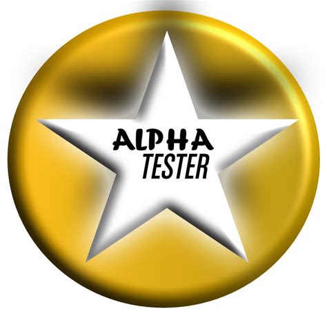 event  gold alpha tester badge  social crew