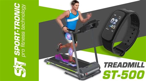 st  treadmill sporttronic youtube