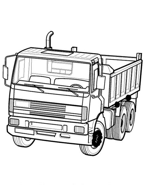 trucks coloring pages color info