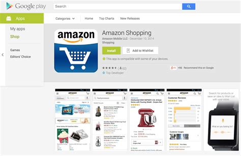 amazon app pulled  google play  policy violation amazon shopping takes  place