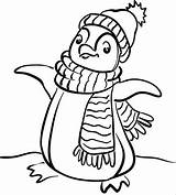 Winter Coloring Pages Cute Color Printable Kids Sheets Getcolorings sketch template