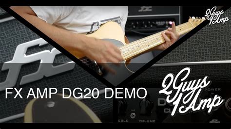 fx amplification dg amp demo youtube