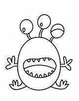 Monstertjes Uitprinten Downloaden sketch template