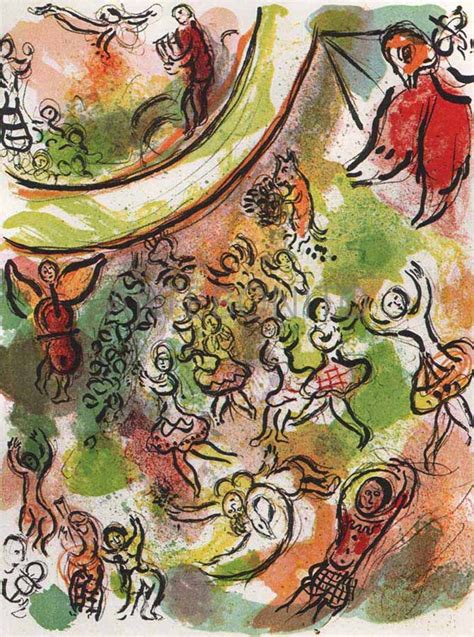 marc chagall original lithograph frontispiece ceiling  etsy