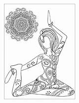 Coloring Meditation Pages Mandala Yoga Mandalas Book Adults Adult Poses Para Colorear Dibujos Imprimir Pintar Sheets Choose Board Colouring Books sketch template