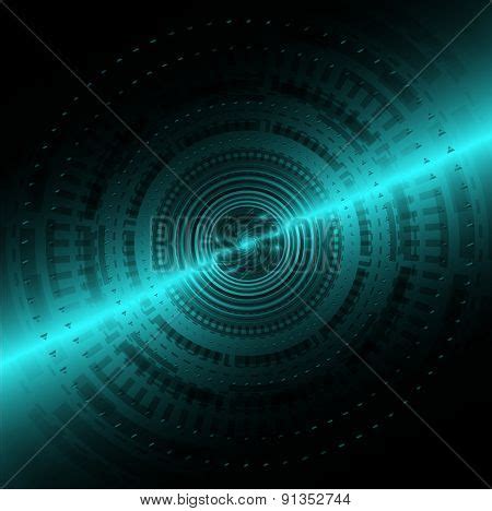 black circle technical image photo  trial bigstock