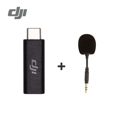 dji osmo pocket mm adapter supports external mm microphone dji osmo osmo dji
