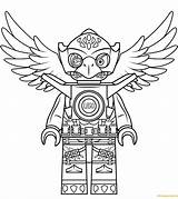Chima Lego Coloring Eagle Pages Eris Color Printable Legends Clipart Drawing Characters Prints Book Choose Board Coloringpagesonly sketch template