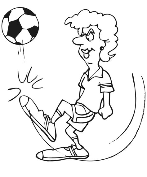 coloring pages  soccer players coloring home