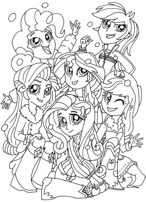 equestria girls coloring pages sunset shimmer  twilight sparkle