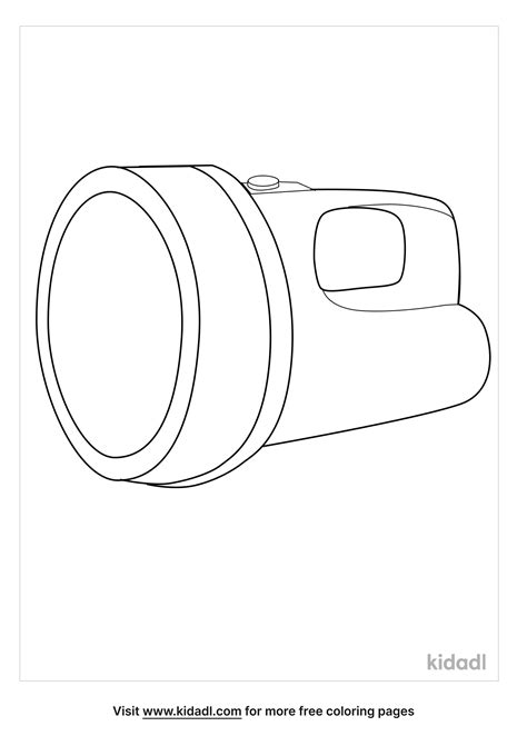flashlight coloring page   home coloring page coloring home