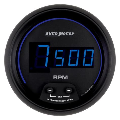 auto meter  cobalt digital series    dash tachometer gauge   rpm